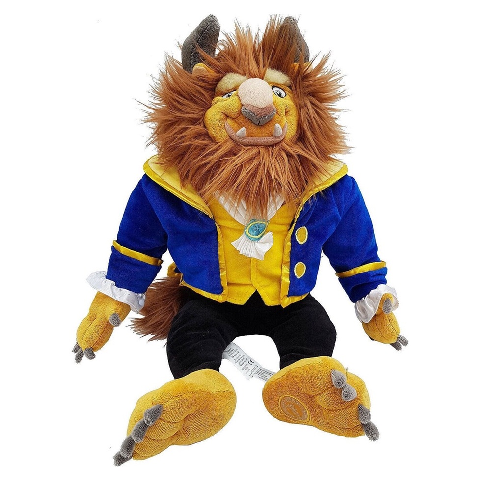 Vintage NWOT Disney Store Exclusive Beauty & The Beast “Beast” Plush RARE HTF